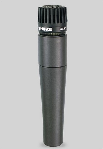 Location micro filaire SHURE SM57 LC + pince